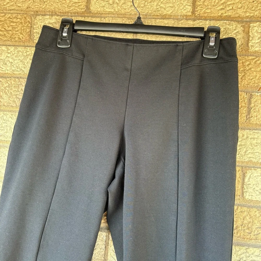 INC International Concepts Black Boot-Cut Dress Pants - Picture 2 of 6